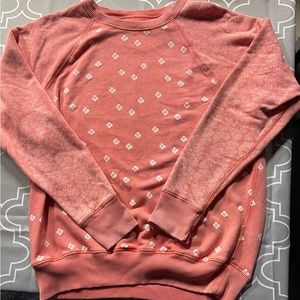 Aerie Crew Neck Floral Sweatshirt
